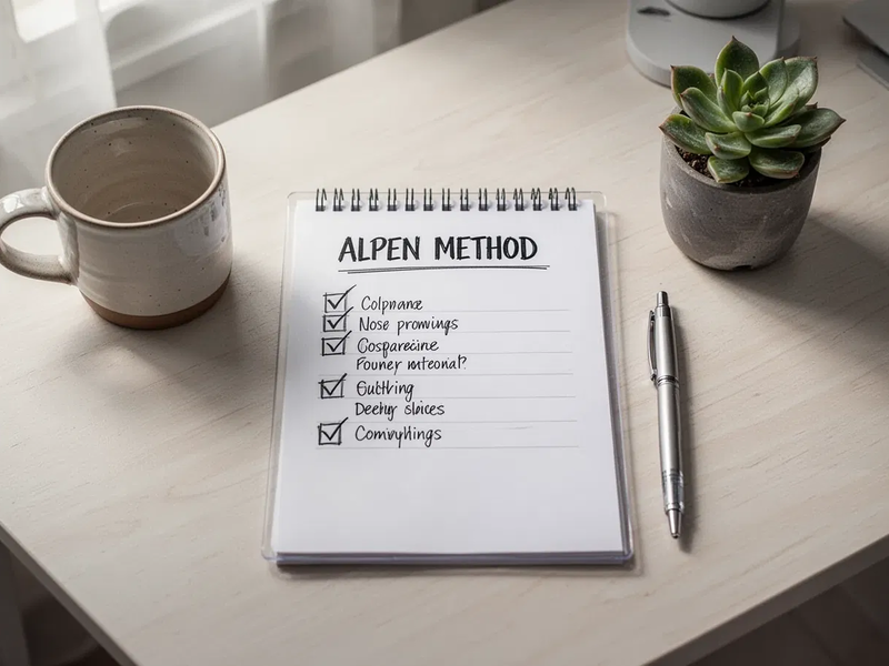 ALPEN-Methode: Einfaches Werkzeug gegen den Mental Load - Foto: über boerse-global.de