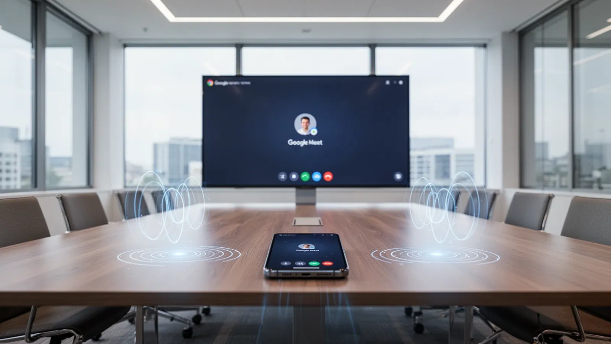 Google Meet: Ultraschall-Technologie erleichtert den Meeting-Einstieg - Foto: über boerse-global.de