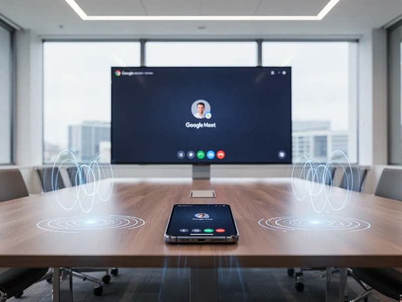 Google Meet: Ultraschall-Technologie erleichtert den Meeting-Einstieg - Foto: über boerse-global.de