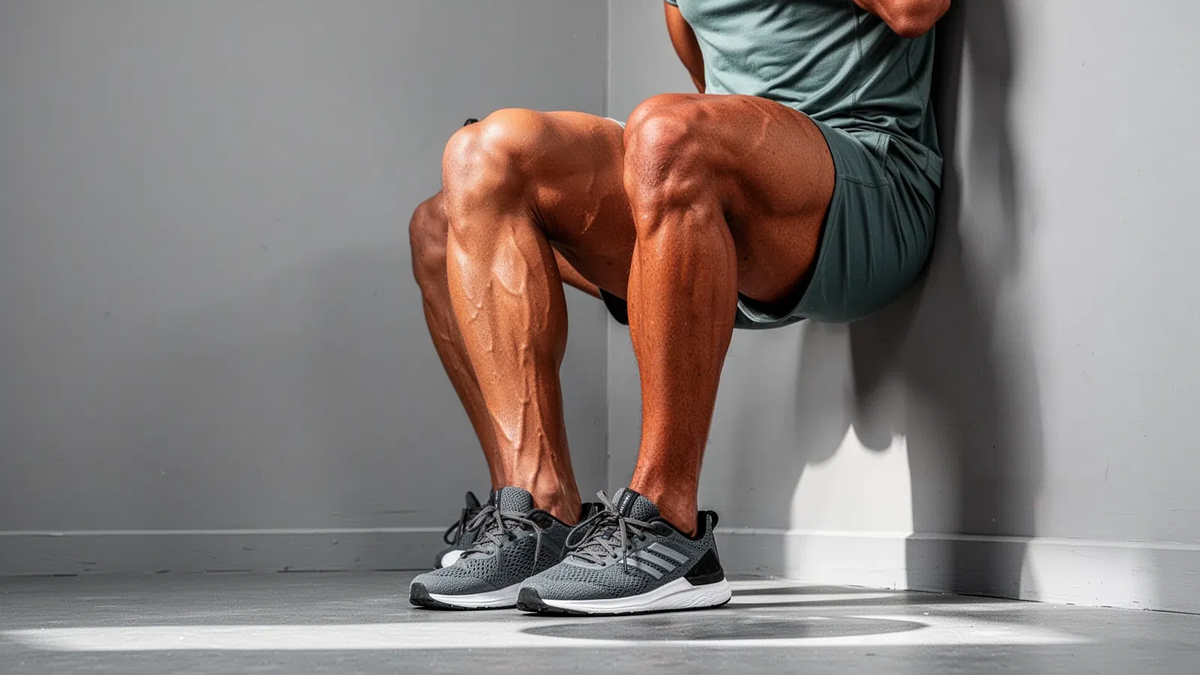 Wand-Sitz: Einfache Übung senkt Blutdruck effektiv - Foto: über boerse-global.de