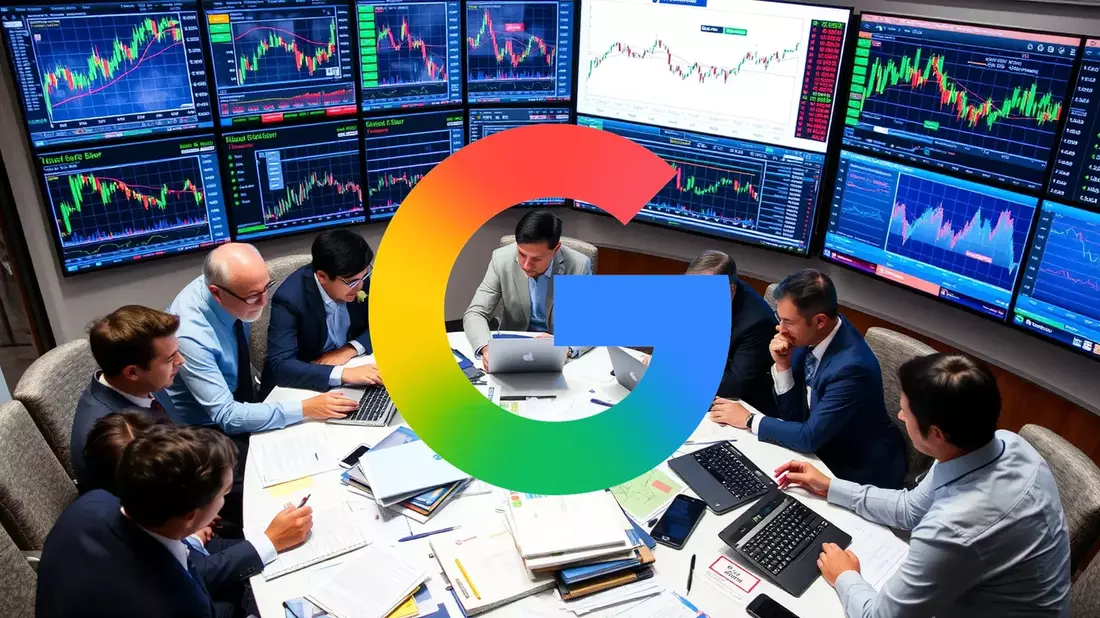 La acción de Alphabet: Expectativas a la espera de nuevos catalizadores Illustration mit AI erstellt übermittelt durch boerse-global.de