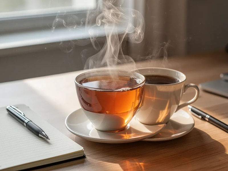 Schwarzer Tee: Der sanfte Konzentrations-Booster fürs Büro - Foto: über boerse-global.de