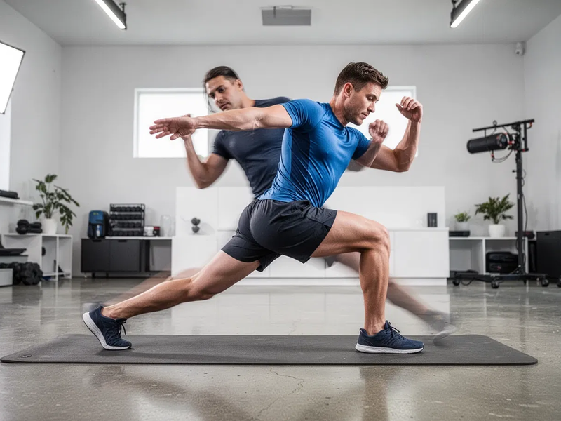 Reverse Lunge mit Rotation: Die Allround-Übung für Kraft und Stabilität - Foto: über boerse-global.de