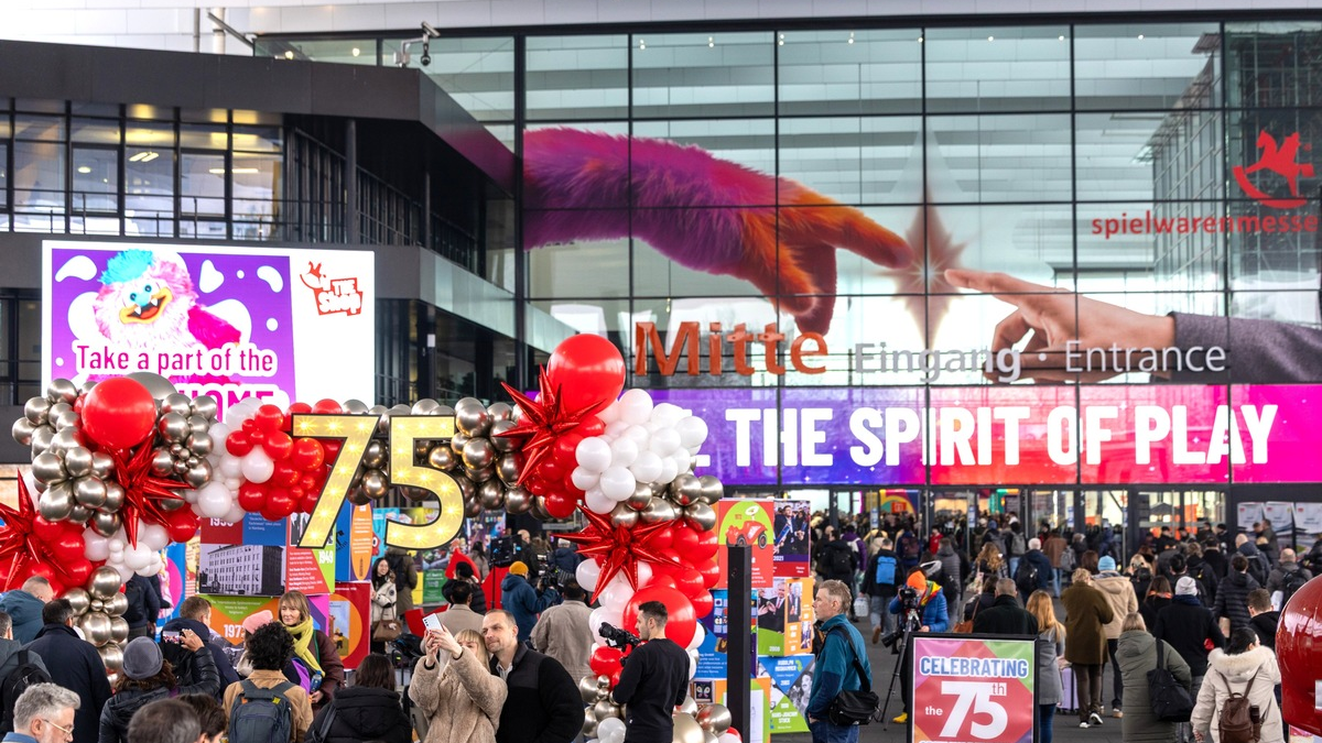 Jubiläum beflügelt: Spielwarenmesse baut globale Spitzenposition aus / Die Branchenplattform mit internationaler Strahlkraft / Inspirations- und Innovationsmotor der Spielwarenwelt - Foto: presseportal.de