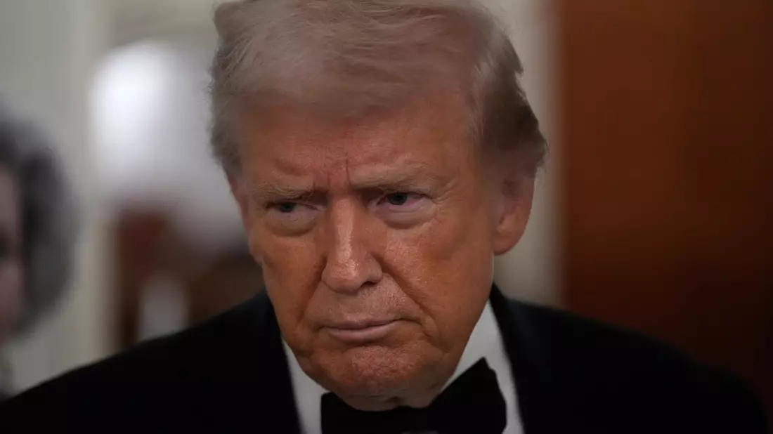 US-Präsident Trump hat auf Kritik und Spott bei der Grammy-Verleihung reagiert. (Archivfoto) - Bild: Mark Schiefelbein/AP/dpa