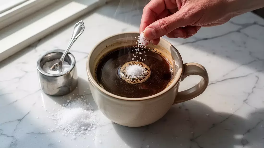 Kaffee-Trend: Eine Prise Salz neutralisiert Bitterkeit - Bild: über boerse-global.de