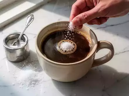 Kaffee-Trend: Eine Prise Salz neutralisiert Bitterkeit - Foto: über boerse-global.de