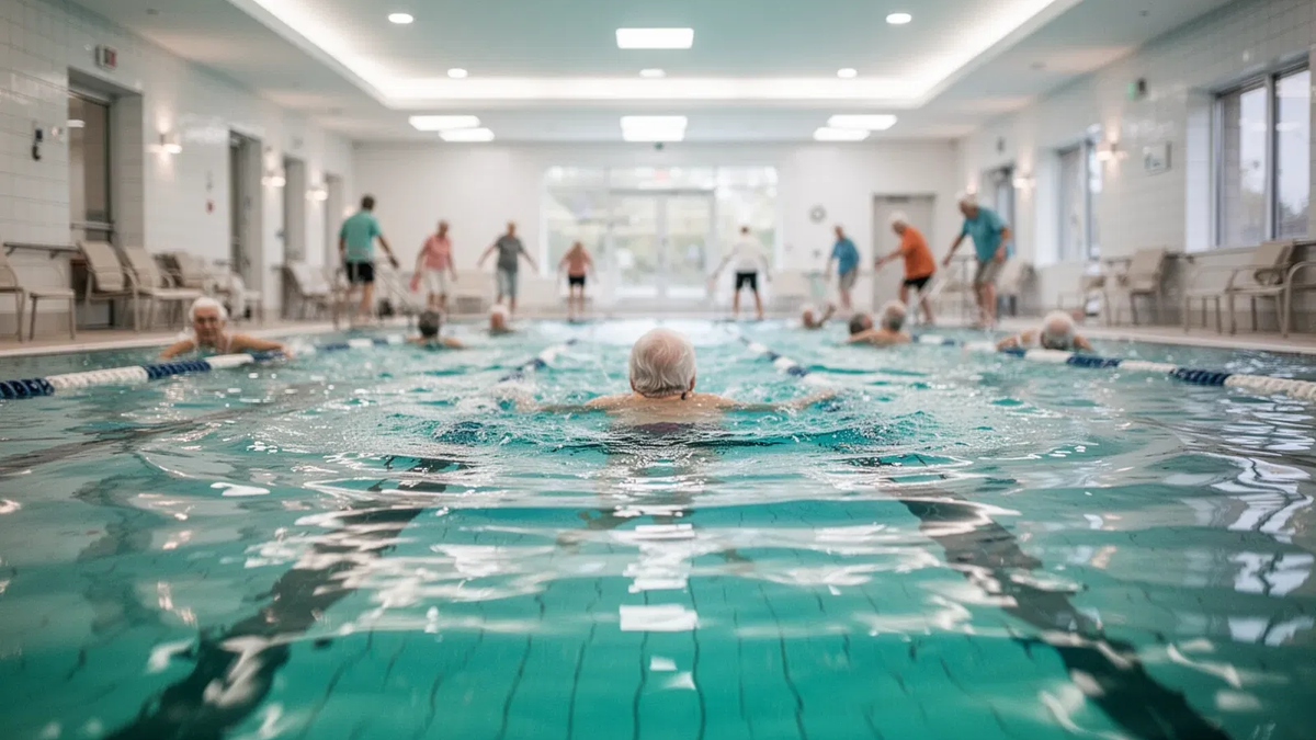 Wassergymnastik: Der sanfte Booster für Senioren-Rücken - Foto: über boerse-global.de