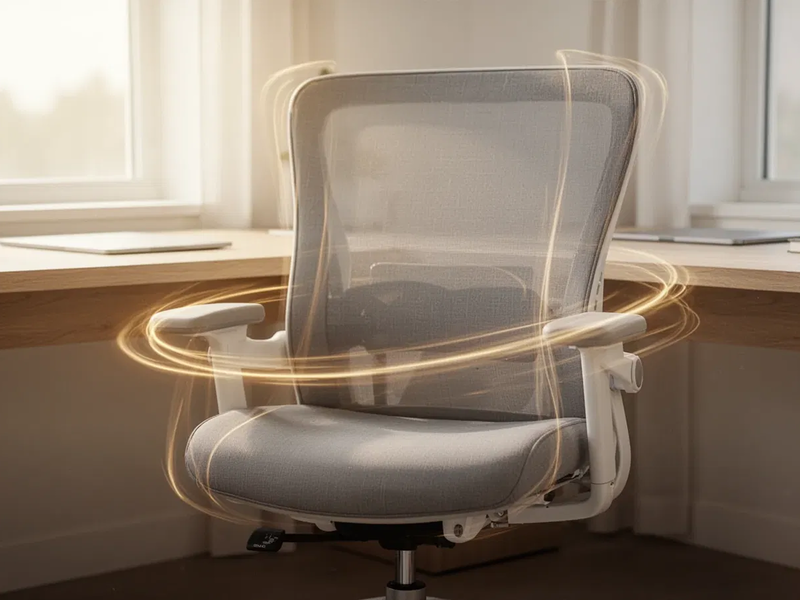 Hüftkreisen im Sitzen bekämpft Büro-Leiden - Foto: über boerse-global.de