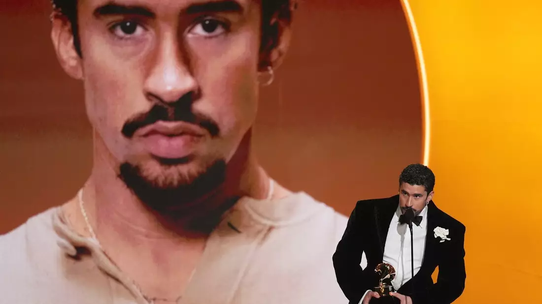 Bad Bunny dominiert die Grammys.  - Bild: Chris Pizzello/Invision/AP/dpa