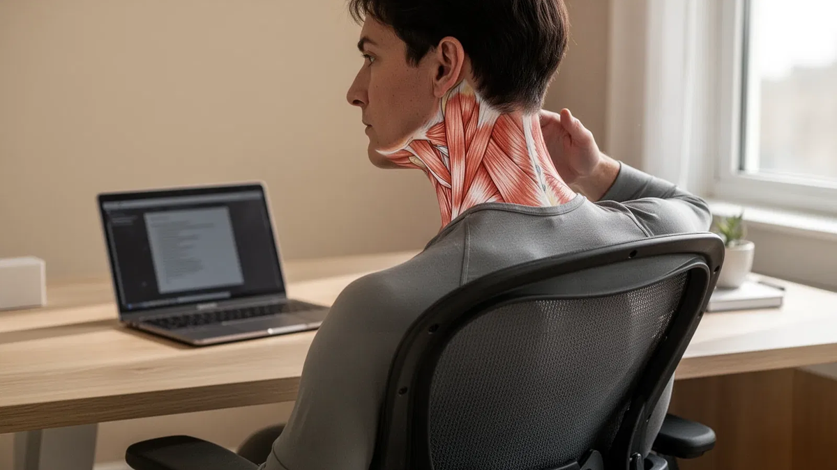 Tech-Neck: Diese einfache Übung kann Nackenschmerzen stoppen - Foto: über boerse-global.de