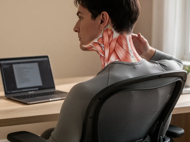 Tech-Neck: Diese einfache Übung kann Nackenschmerzen stoppen - Foto: über boerse-global.de