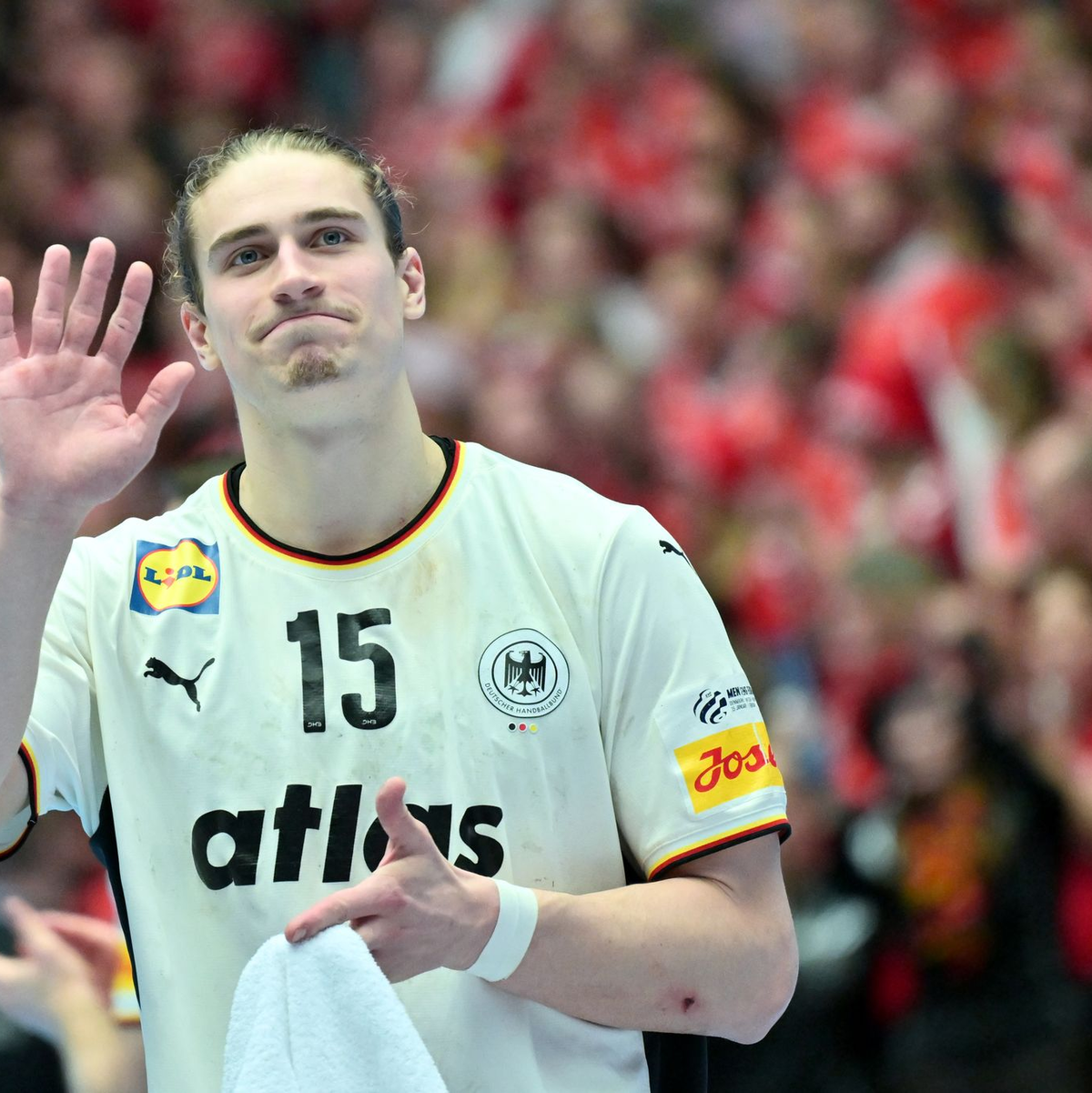 Spielmacher Juri Knorr  - Foto: Sina Schuldt/dpa