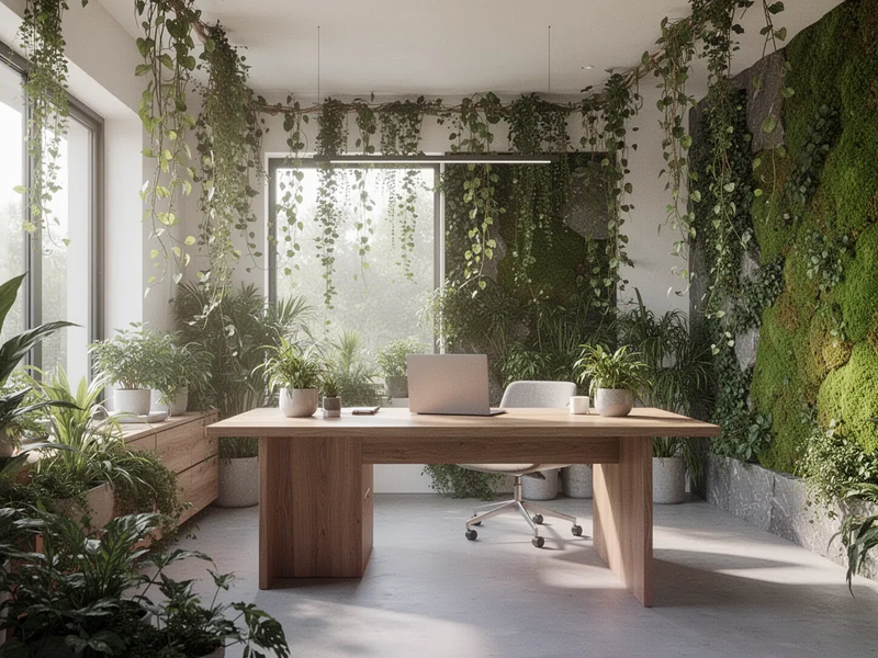 Biophilic Design wird 2026 zum Gesundheitsfaktor im Home-Office - Foto: über boerse-global.de