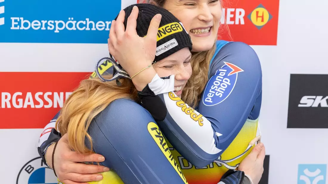 Selina Egle und Lara Kipp - das ideale Doppel-Duo - Bild: presseportal.de