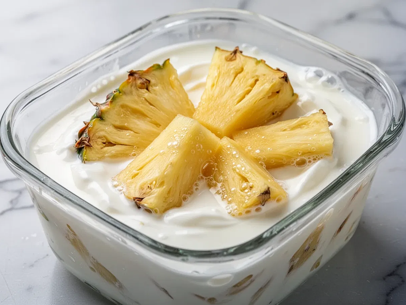 Ananas im Joghurt: Warum der gesunde Snack oft bitter schmeckt - Foto: über boerse-global.de