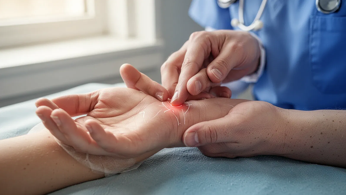 Shenmen-Akupressur: Neuer Selbsthilfe-Trend für gestresste Pflegekräfte - Foto: über boerse-global.de