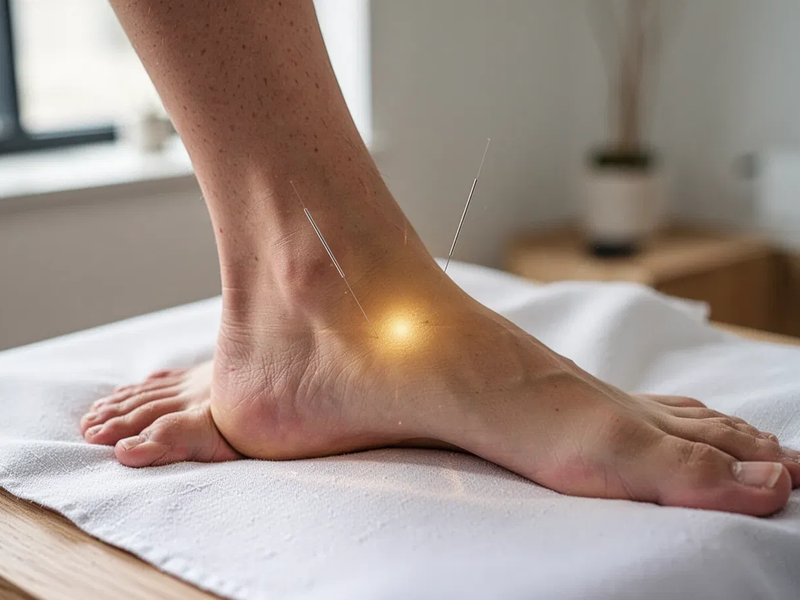 Akupunktur-Punkt Blase 62: Der Doppel-Wirkung gegen Schmerz und Schlaflosigkeit - Foto: über boerse-global.de