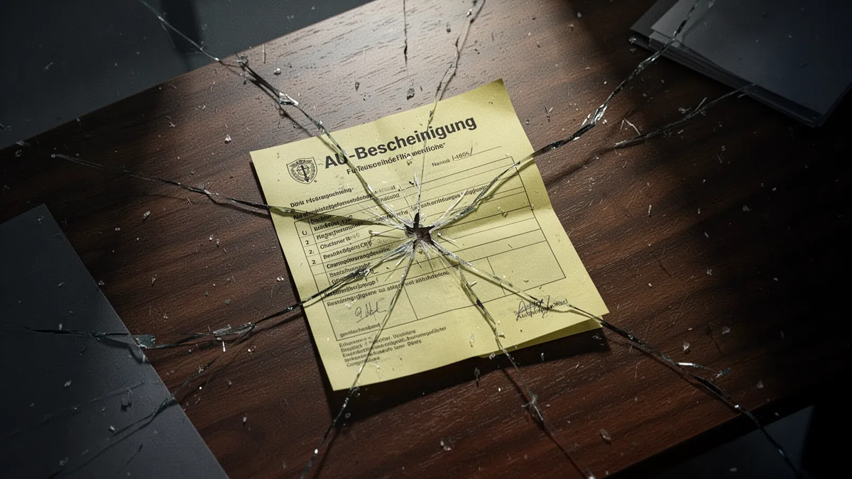 Arbeitsunfähigkeitsbescheinigung: Gerichte schränken Beweiswert ein - Foto: über boerse-global.de