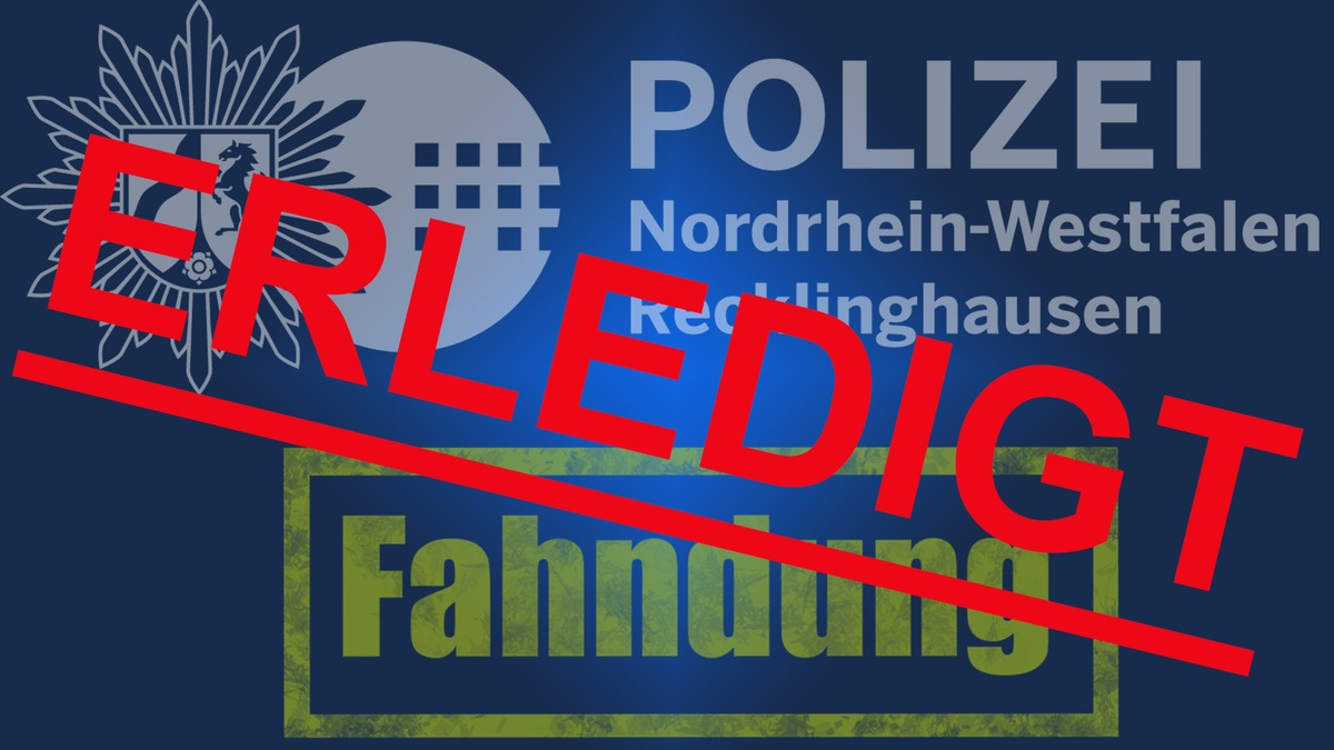 POL-RE: Bottrop: Tatverdächtiger nach Diebstahl ermittelt - Fahndung erledigt - Foto: presseportal.de