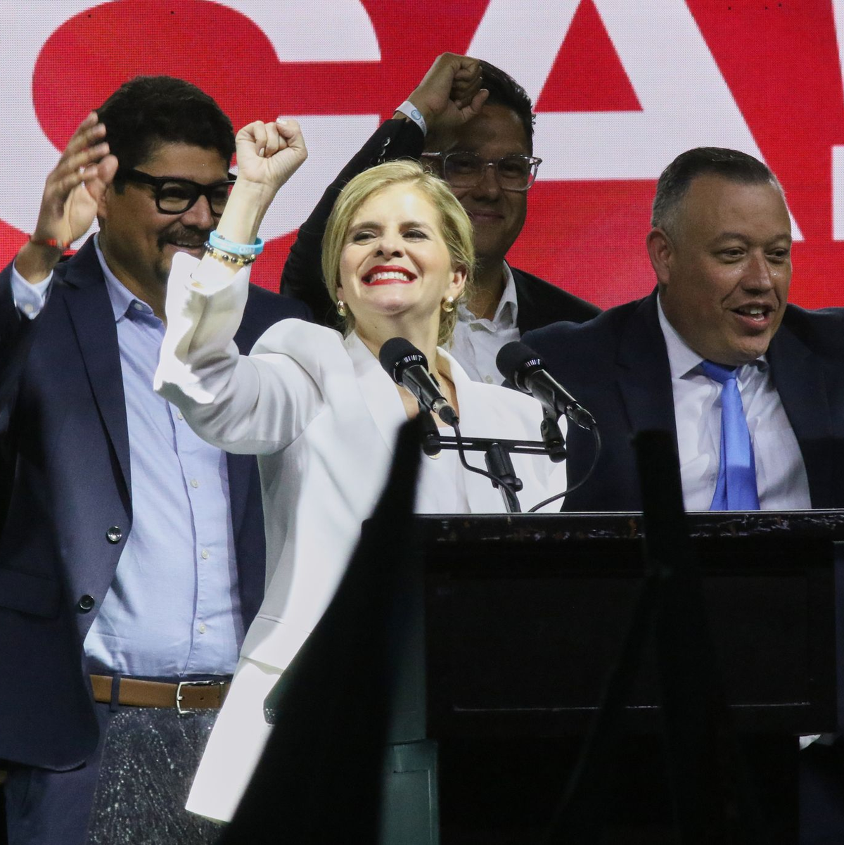 Laura Fernández war als klare Favoritin ins Rennen gegangen.  - Foto: Carlos Borbon/AP/dpa