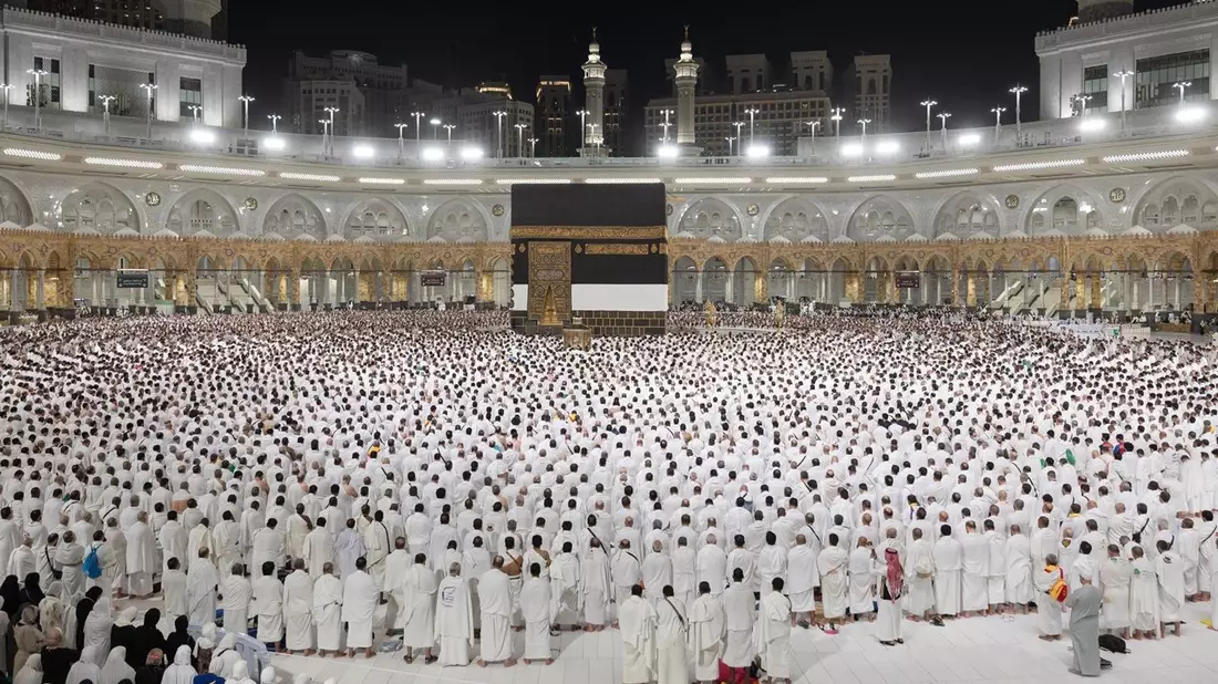 Der Hadsch ist eine wichtige religiöse Pflicht für Muslime. - Bild: Saudi Press Agency/APA Images via ZUMA Press Wire/dpa