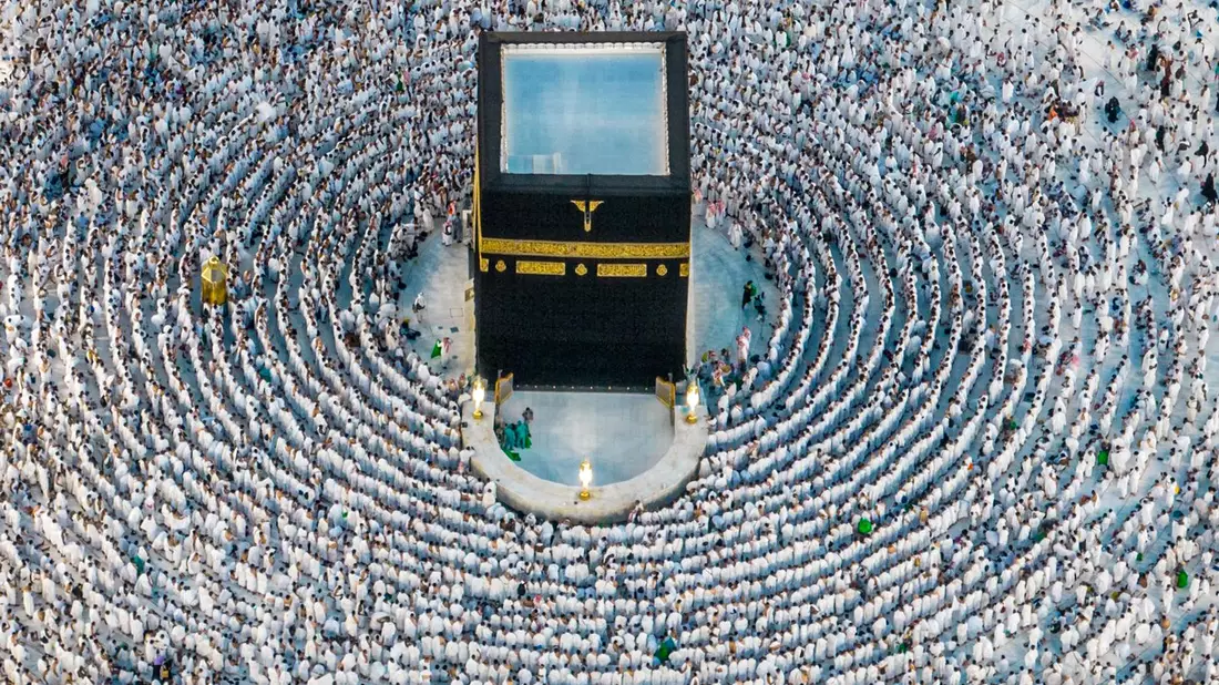 Hunderttausende kommen für den Hadsch nach Mekka. - Bild: -/Saudi Press Agency/dpa