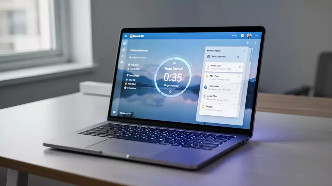 Microsoft 365 strukturiert Arbeit 2026 in produktive Intervalle - Bild: über boerse-global.de