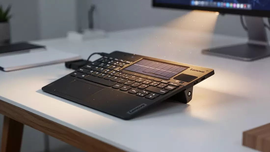 Lenovo senkt Preis für selbstladende Tastatur drastisch - Bild: über boerse-global.de