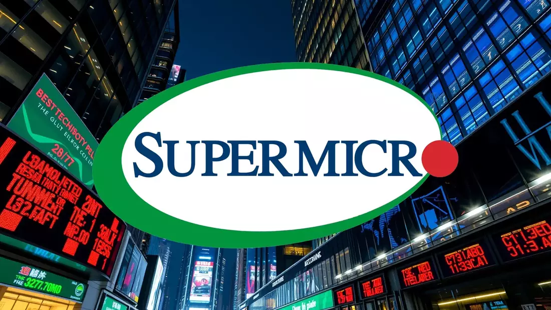 Super Micro Computer: Todo se decide con los resultados trimestrales Illustration mit AI erstellt übermittelt durch boerse-global.de