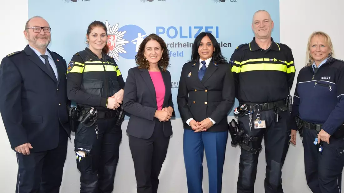 POL-KR: Welkom in Krefeld: Arbeitsbesuch der Polizeichefin der Politie Venlo/Beesel - Bild: presseportal.de