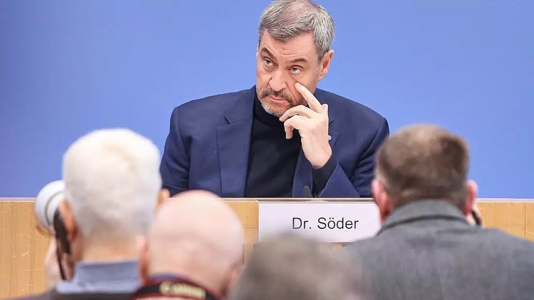 Markus Söder am 30.01.2026 - Bild: via dts Nachrichtenagentur