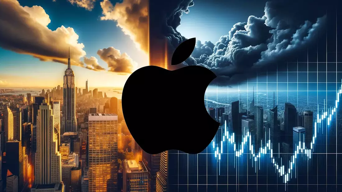 Apple’s Record Quarter Fueled by iPhone Surge and AI Ambitions Illustration mit AI erstellt übermittelt durch boerse-global.de