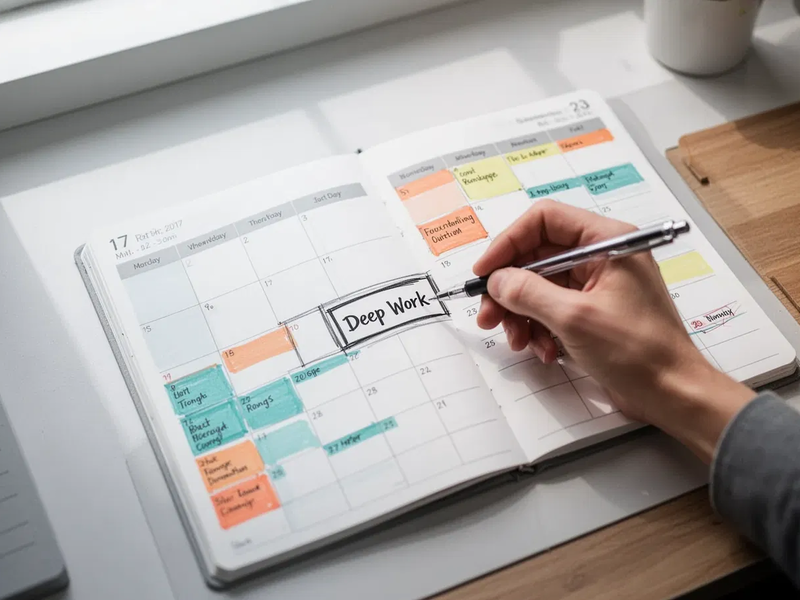 Time-Blocking: So gewinnen Sie Ihre Konzentration zurück - Foto: über boerse-global.de