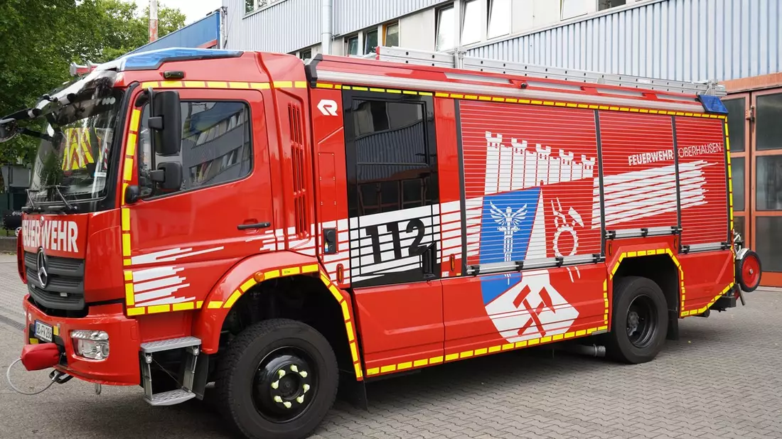 FW-OB: Brandereignis in Industriebetrieb - Bild: presseportal.de