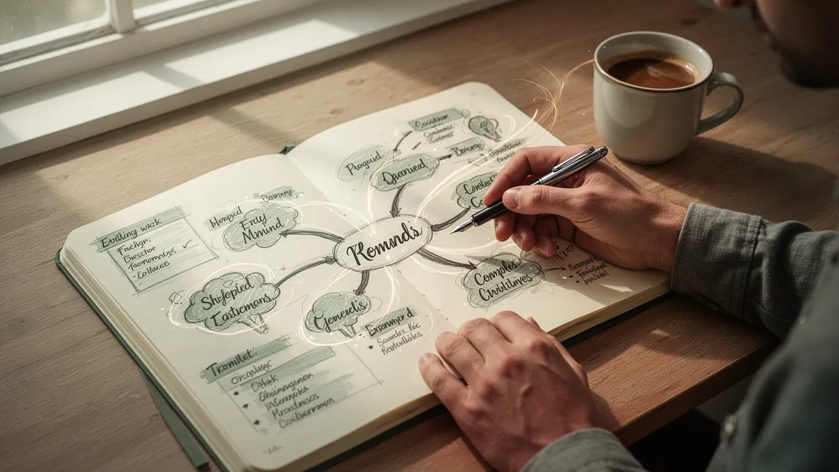 Kreatives Dokumentieren befreit den Kopf vom Chaos - Foto: über boerse-global.de