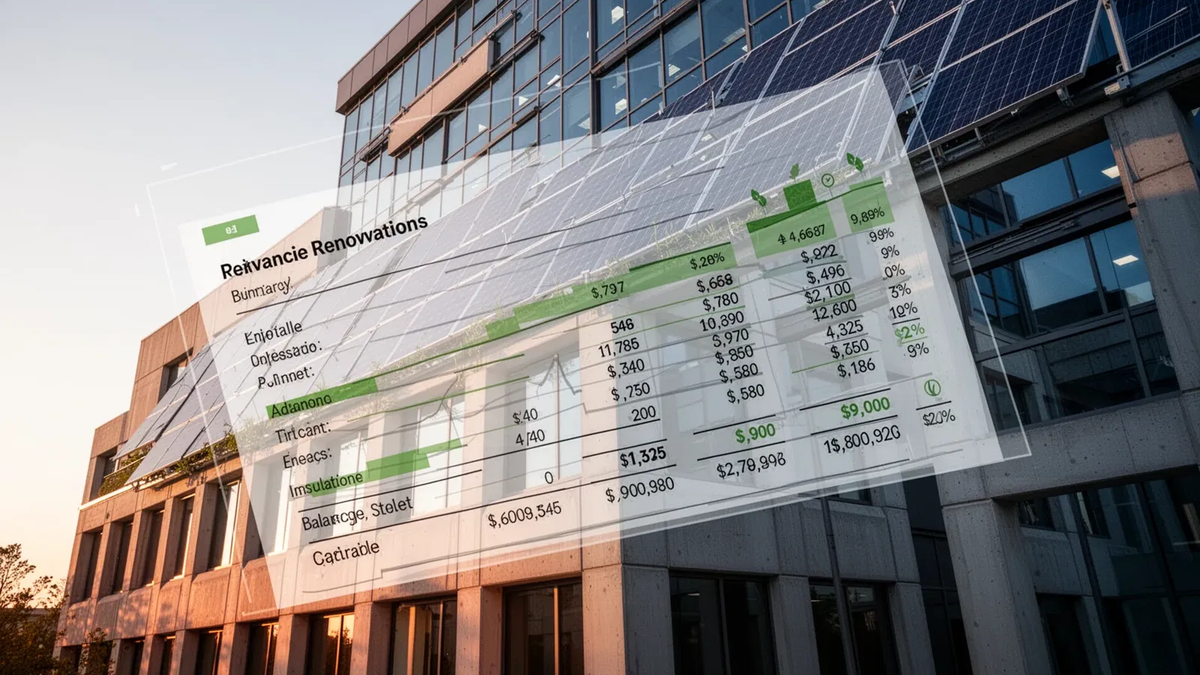 Finanzministerium stellt Weichen für grüne Gebäudesanierung - Foto: über boerse-global.de