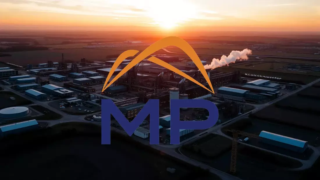 La Sombra de la Incertidumbre Sobre los Precios Mínimos Afecta a MP Materials Illustration mit AI erstellt übermittelt durch boerse-global.de