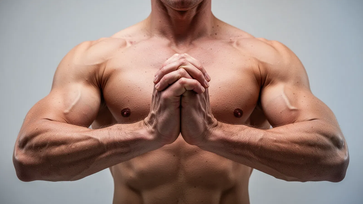 Isometrisches Händedrücken: Die stille Kraft für Brust und Blutdruck - Foto: über boerse-global.de