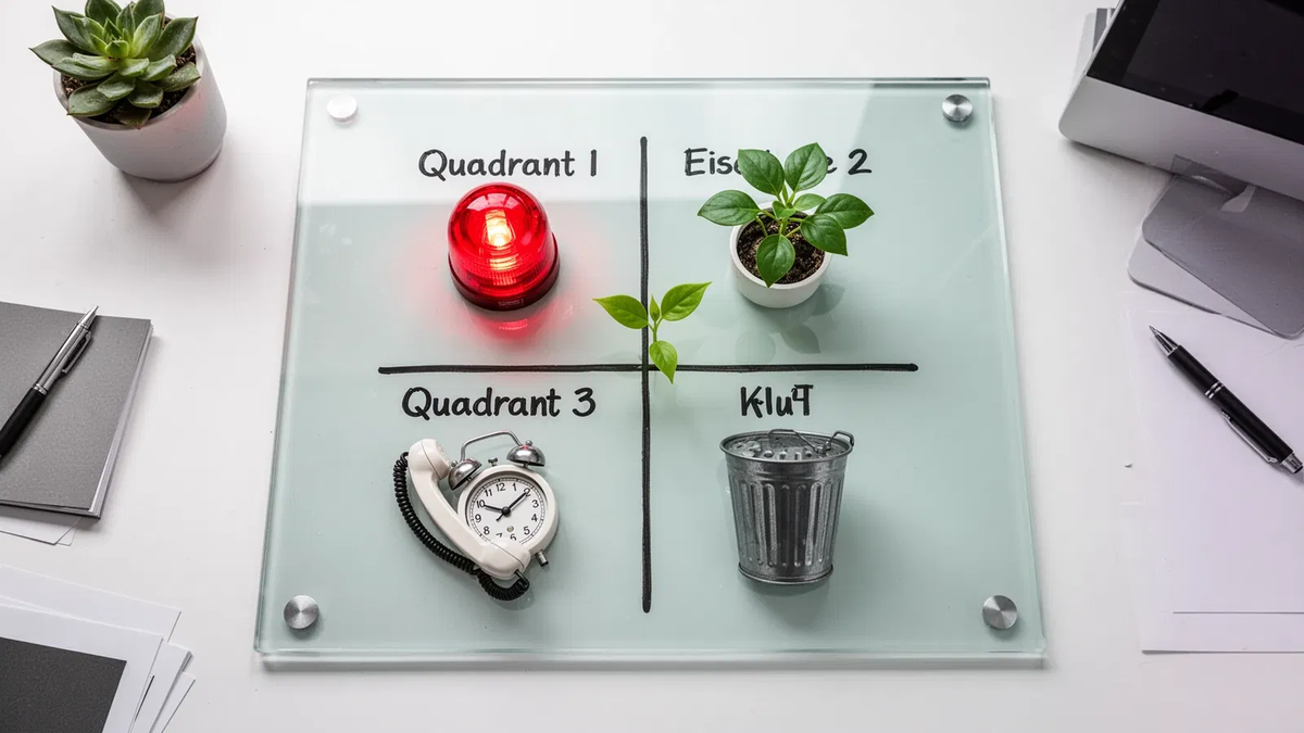 Eisenhower-Matrix: Das simple Tool für mehr Fokus im Job - Foto: über boerse-global.de
