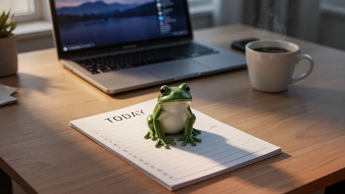 Eat the Frog: Die Anti-Aufschieber-Methode für Ihren Tag - Foto: über boerse-global.de