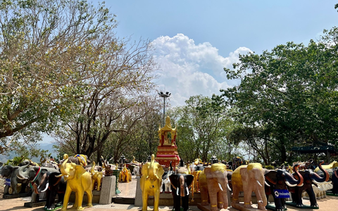 Elefanten sind Thailands Nationaltiere und werden in vielen Tempeln verehrt. (Archivbild) - Foto: Carola Frentzen/dpa
