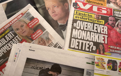 «Überlebt die Monarchie das?» titelt eine norwegische Zeitung angesichts der Skandale um Kronprinzessin Mette-Marit und ihren Sohn Marius Borg Høiby. - Foto: Julia Wäschenbach/dpa «Überlebt die Monarchie das?» titelt eine norwegische Zeitung angesichts der Skandale um Kronprinzessin Mette-Marit und ihren Sohn Marius Borg Høiby. - Foto: Julia Wäschenbach/dpa