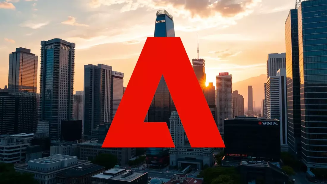 Adobe lanza una oferta gratuita de sus herramientas de IA para impulsar su adopción Illustration mit AI erstellt übermittelt durch boerse-global.de