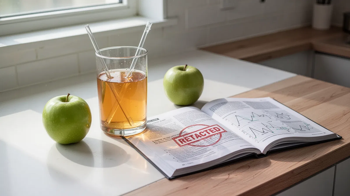 Apfelessig: Nach Studien-Rückzug bleibt nur moderater Nutzen - Foto: über boerse-global.de