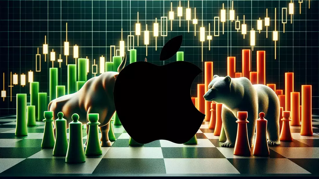 Apple Recibe un Impulso Tras un Trimestre Excepcional Illustration mit AI erstellt übermittelt durch boerse-global.de