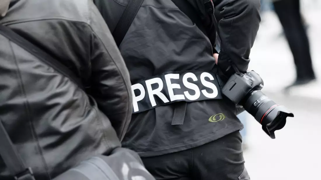 Sicherheitsrisiken für Journalisten - Bild: Markus Scholz/dpa