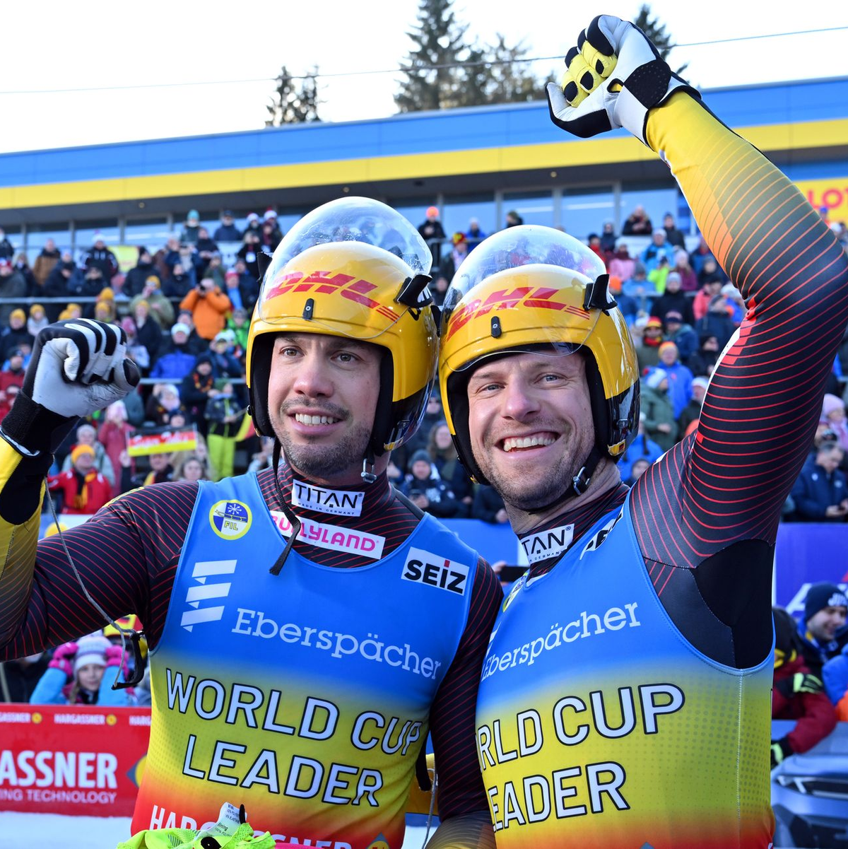 Tobias Wendl und Tobias Arlt wollen ihre Bilanz von bislang sechs Goldmedaillen ausbauen. - Foto: Martin Schutt/dpa