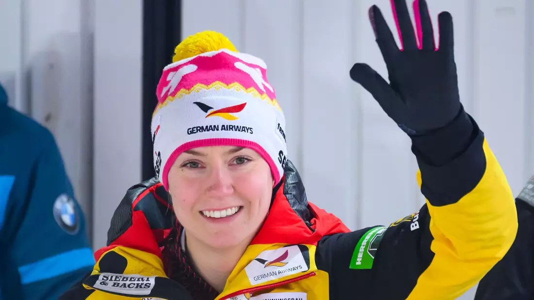 Laura Nolte will zweimal Gold. - Bild: Robert Michael/dpa