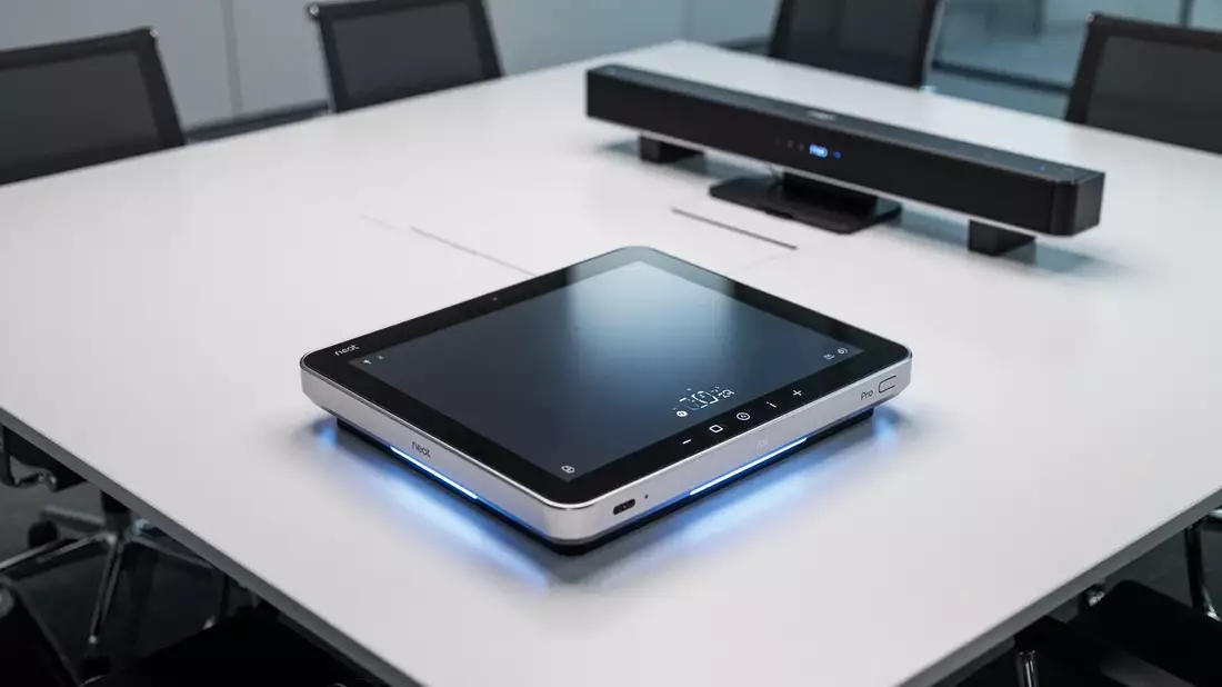 Neat Pad Pro: Neuer Raum-Controller mit KI-Audio und offenem Ökosystem - Bild: über boerse-global.de